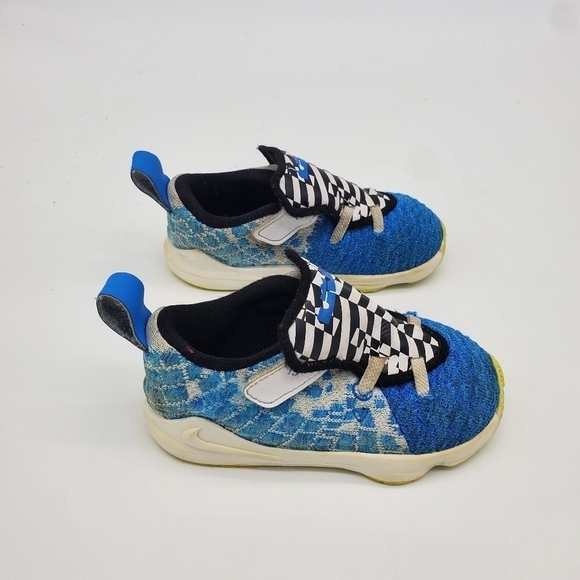 Nike Shoes Toddler 8C LeBron 17 TD Sprite BQ5596-434 - Picture 9 of 9
